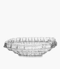 Cascade Crystal Oval Bowl 39cm