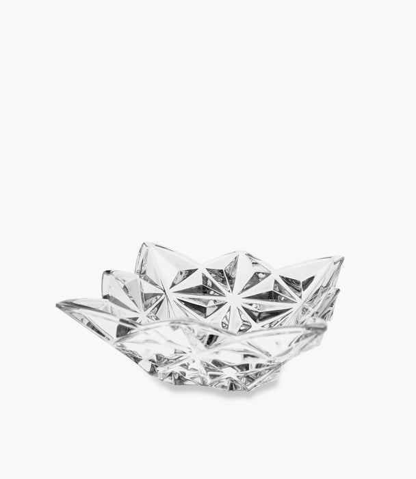 Pyramid Crystal Bowl 25.3cm