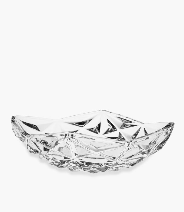 Pyramid Crystal Oval Bowl 38cm