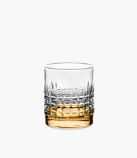 Shake & Stir No.5 Clear/Amber Luster Tumbler 380ml Set of 4