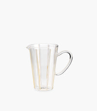 Soul Ivory Stripes Borosilicate Glass Jug 1.2L