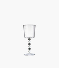 Collier White & Grey Tall Borosilicate Stem Glasses S/2