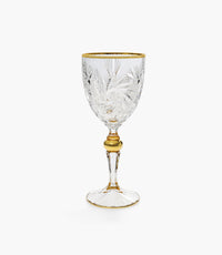 Pinwheel Crystal Cut Gold Juice 260ml
