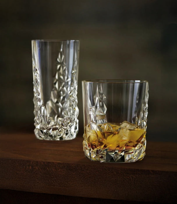 Sculpture Longdrink Glass 1 Pc