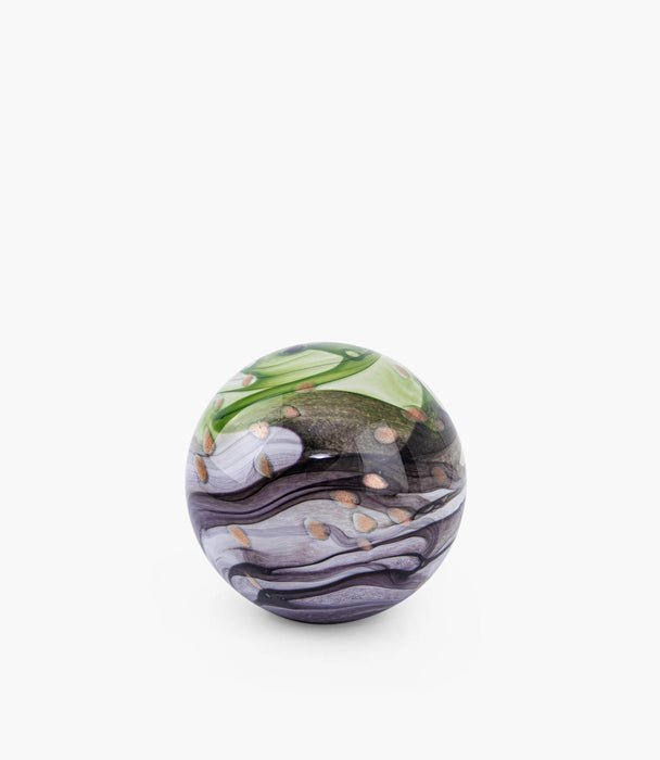 Murano Ball Mother Earth Green 20x19.5cm - Roomours UAE