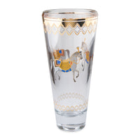 Pferd Amber Vase 35,5 cm
