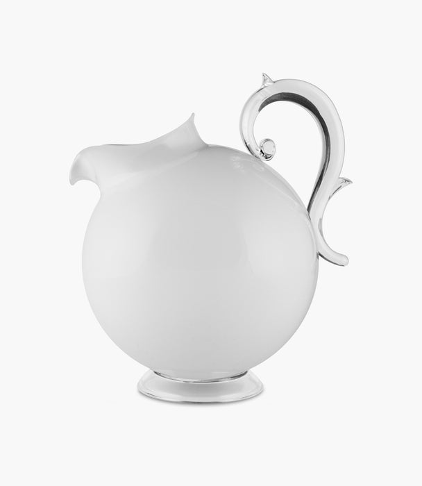 Aqua Solid White Acrylic Pitcher 2.25L