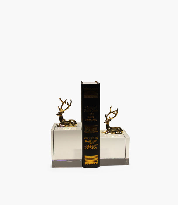 Geometric Bookend 28*8*17.8cm Set Of 2