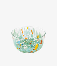 Elenoire Cup Carmen S/6 Trasp Green Flame and Color Flakes