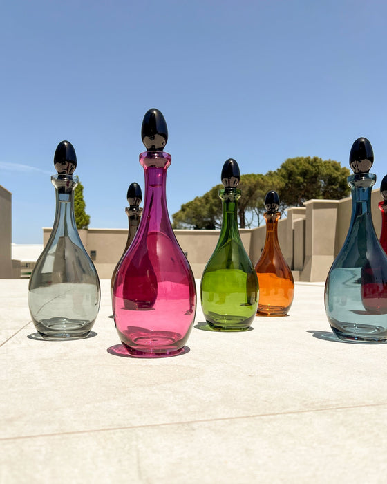 Vesti La Tavola Glass Bottle/Carafe - Classic Smoke
