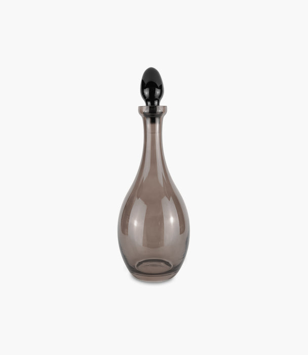 Vesti La Tavola Classic Taupe Glass Bottle/Carafe