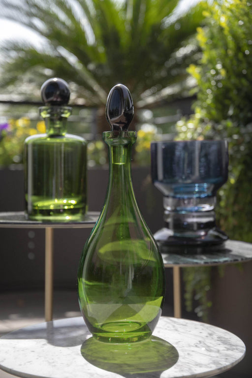 Vesti La Tavola Glass Bottle/Carafe - Fashion Green - Roomours UAE