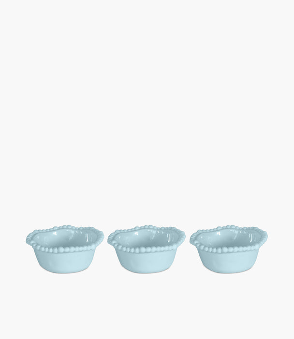 Joke Table & Kitchen Set 3 Small Bowls - Aqua