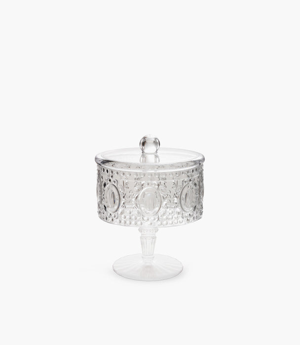 Baroque & Rock Cake Biscuit Jar - Clear