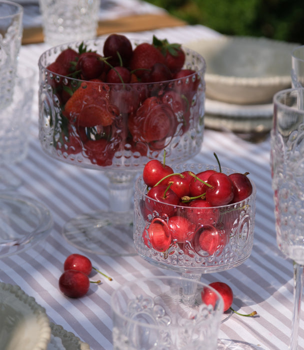 Baroque & Rock Cake Biscuit Jar - Clear