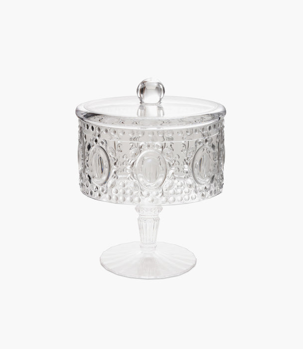 Baroque & Rock Mini Biscuit Jar - Clear