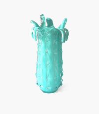 Abstract Teal Decoration Vase 29*29*55