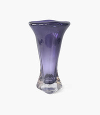 Abstract Dark Purple Vase 19*14*34