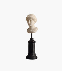 Figure Sculpture 11.5x9.5x36 cm