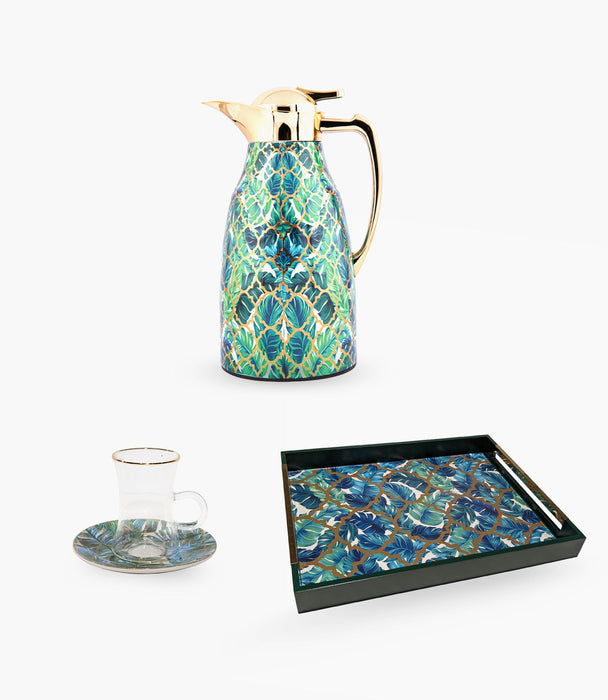 Amazonia Green Tea Party Pack - 14 Pieces - Roomours UAE