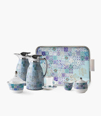 Blue Tiles Tea & Coffee Bundles 17 Pcs