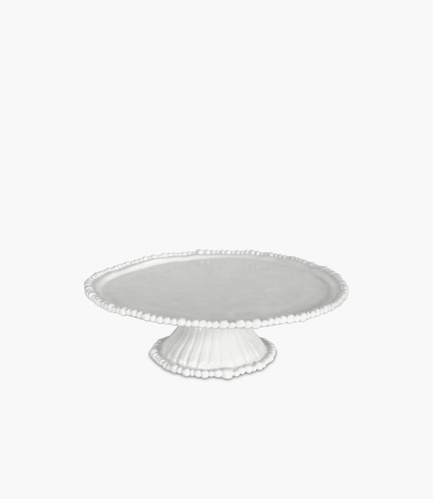 Joke Table & Kitchen White Melamine Cake Stand