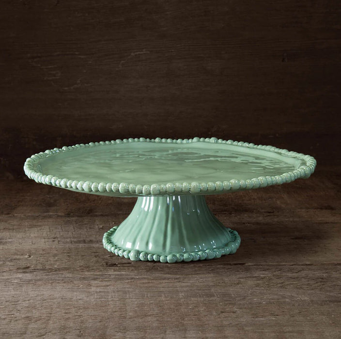 Joke Table & Kitchen Melamine Cake Stand - Sage