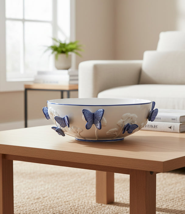 Butterfly Decor Bowl 33.7*33.7*10.5cm