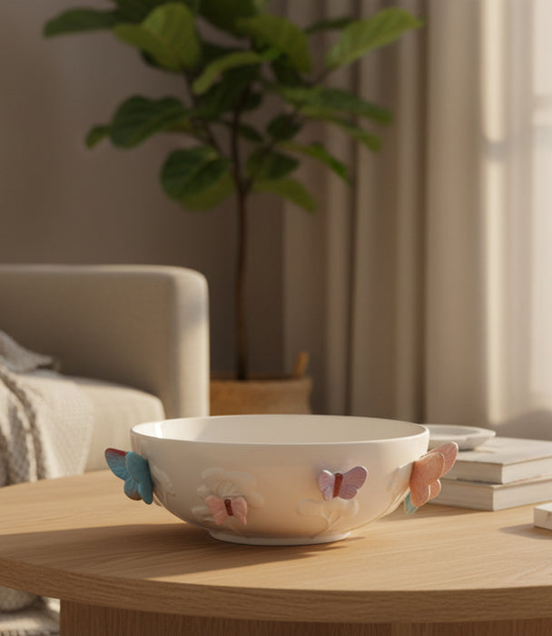 Butterfly Decor Bowl 33.7*33.7*10.5cm