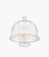 Celestial Footed plate and Dome 24cm