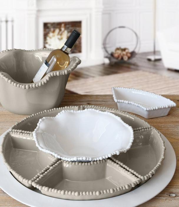 Joke Table & Kitchen Taupe Melamine Ice Bucket