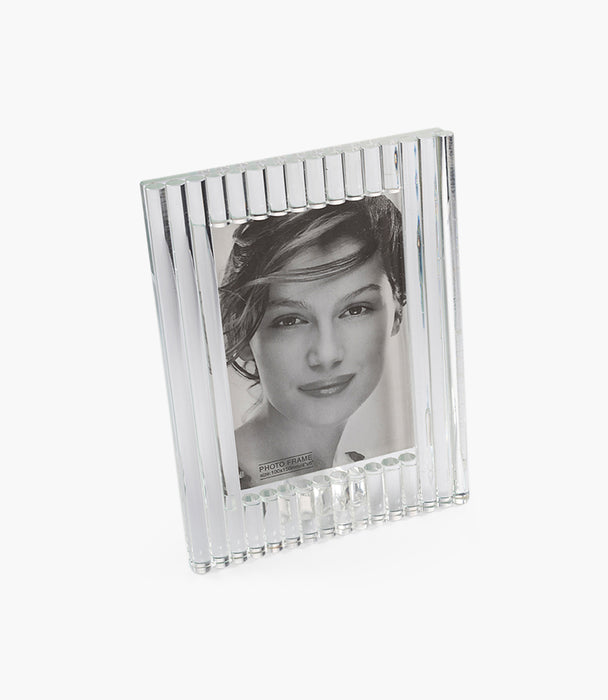 Kiyara Crystal Glass Photo Frame Clear 4*6" 16x7.5x22cm