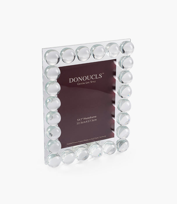 Kiyara Crystal Glass Photo Frame Clear 5*7"