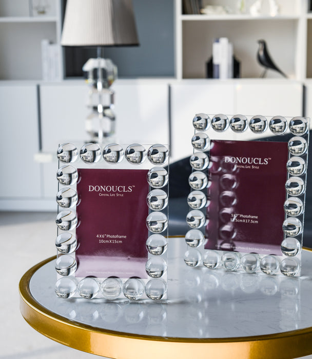 Kiyara Crystal Glass Photo Frame Clear 5*7"