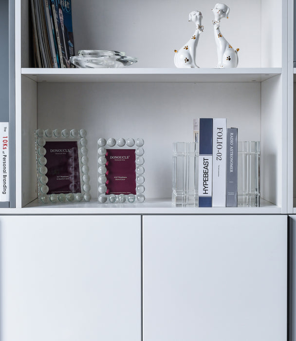 Kiyara Crystal Glass Photo Frame Clear 4*6" Photo _3