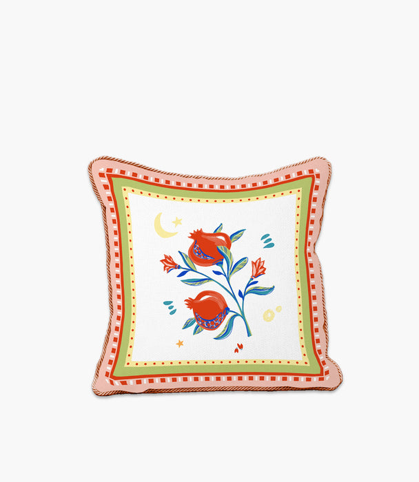 Mama Mia Pomegranate Embroidered Cushion 45*45cm