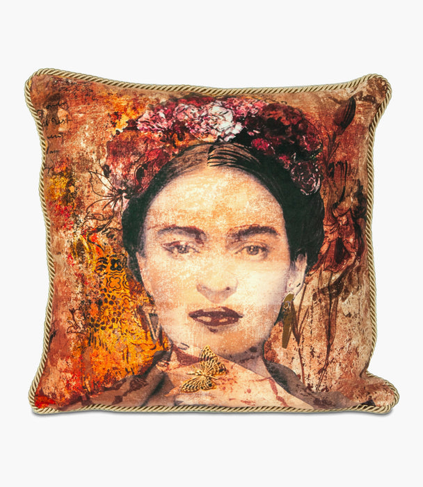 Memories Velvet Cushion 45x45cm - Frida