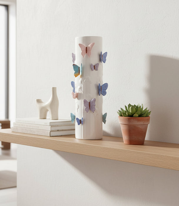 Butterfly Vase 18.2*18.2*49cm