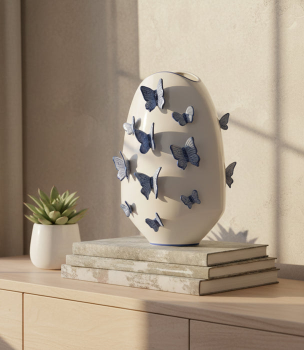 Butterfly Vase 28.5*17.2*40.5cm