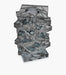 Kiyara Crystal Glass Vase Eletroplating Grey 14X14X19cm - Roomours UAE