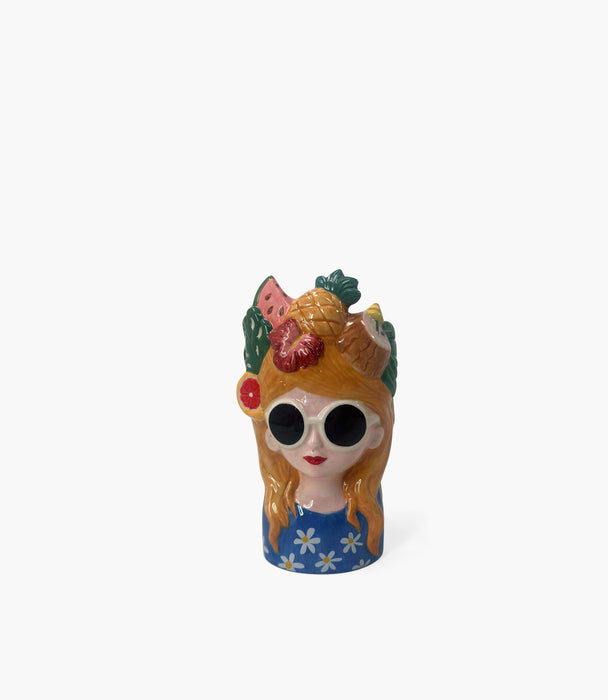 Isla Ida Figure Vase Dolomite 10*8.5*18cm