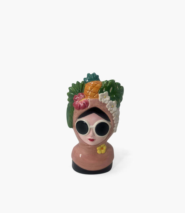 Isla Ida Figure Vase Dolomite 9.5*8.5*19cm