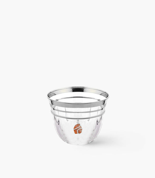 Mirra Cup In Glass, Multicolour , 60mL, Box of 6.