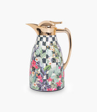 Scultura Flower 0.75L Thermos Gold - Roomours UAE