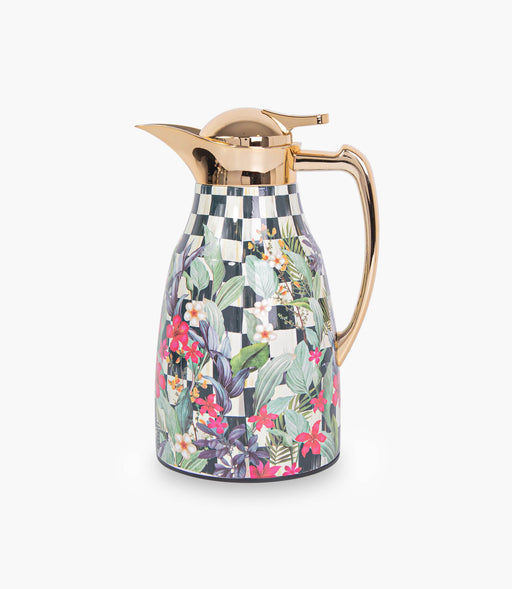 Scultura Flower 0.75L Thermos Gold - Roomours UAE