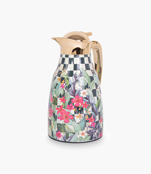 Scultura Flower 1L Thermos Gold - Roomours UAE