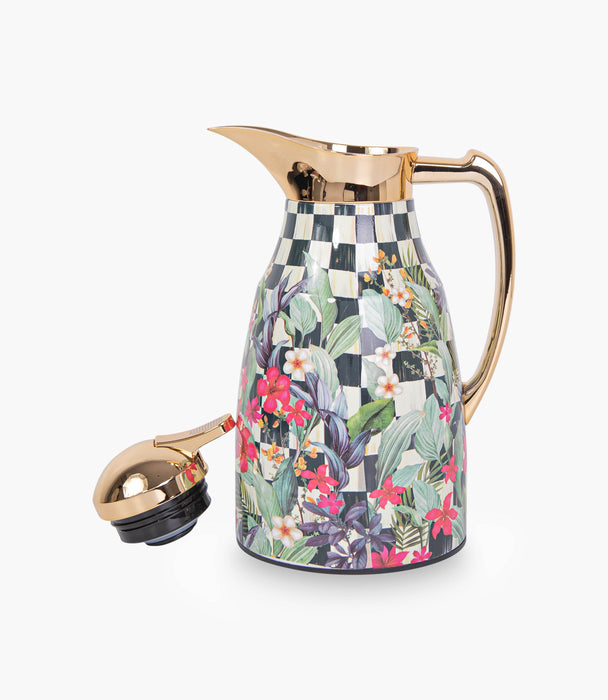 Scultura Flower 1L Thermos Gold - Roomours UAE