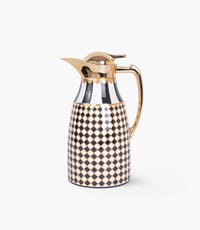 Circus Black & White/Gold Thermos 1L