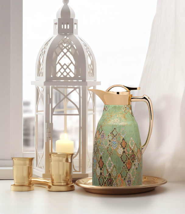 Andalusia Oro 1L Thermos Gold - Roomours UAE