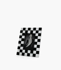 Photo Frame Mosaic Black and White 10x15cm